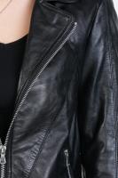 Damska kurtka skórzana  CHERRY black - Sklep DAVID RYAN