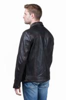 Kurtka skórzana męska z kołnierzem ROCCO - sklep z kurtkami skórzanymi DAVID RYAN