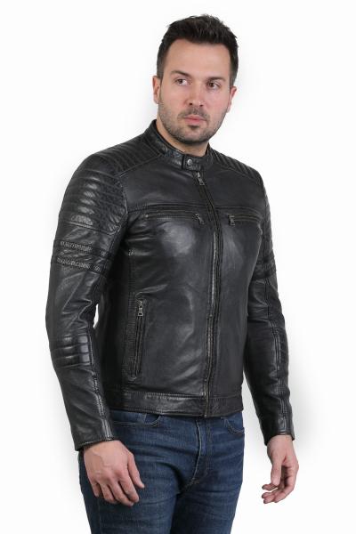 Męska kurtka skórzana JIMMY
