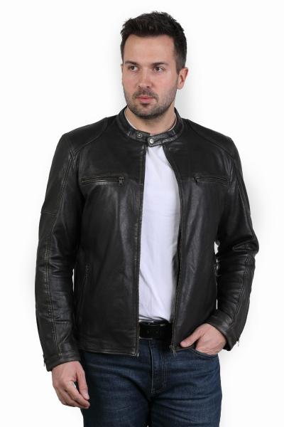 Męska kurtka skórzana DRIVER