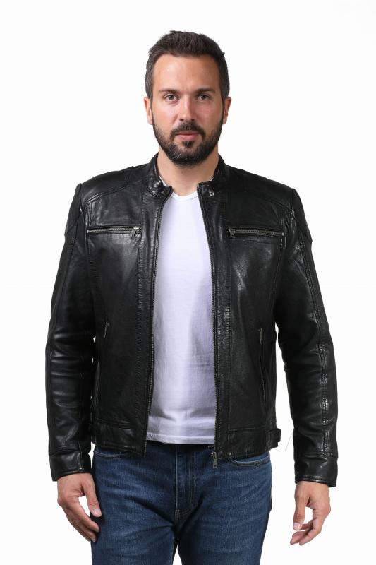 MĘSKA KURTKA SKÓRZANA ANDREW - Sklep DAVID RYAN