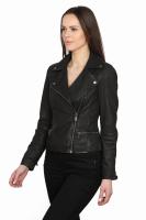 Damska kurtka skórzana ramoneska   FLORA  - Sklep DAVID RYAN