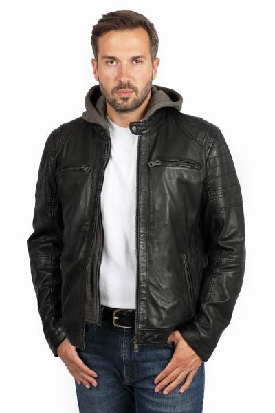 Męska kurtka skórzana NICO