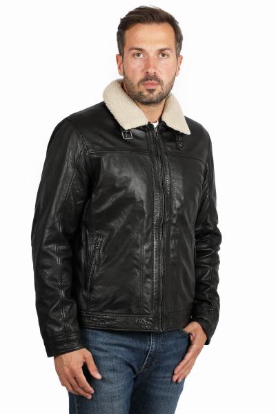 Męska kurtka skórzana MAVERICK