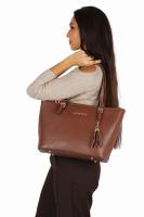 TOREBKA SKÓRZANA DR-002-4 brązowy - Sklep DAVID RYAN