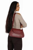 TOREBKA SKÓRZANA DR-005-1 karmin - Sklep DAVID RYAN