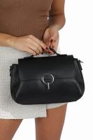 TOREBKA SKÓRZANA DR-007-3 CZARNY   - Sklep DAVID RYAN