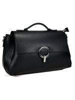 TOREBKA SKÓRZANA DR-007-3 CZARNY   - Sklep DAVID RYAN