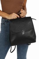 PLECAK SKÓRZANY DR-008-3 CZARNY    - Sklep DAVID RYAN