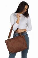 TOREBKA SKÓRZANA DR-003-4 brązowy  - Sklep DAVID RYAN