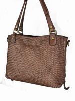 TOREBKA SKÓRZANA DR-003-4 brązowy  - Sklep DAVID RYAN