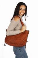 TOREBKA SKÓRZANA DR-003-5 cognac - Sklep DAVID RYAN