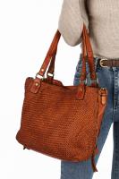 TOREBKA SKÓRZANA DR-003-5 cognac - Sklep DAVID RYAN