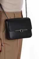 TOREBKA SKÓRZANA DR-008-3 czarny  - Sklep DAVID RYAN