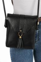 TOREBKA SKÓRZANA DR-009-3 czarny   - Sklep DAVID RYAN