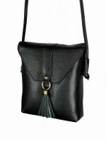 TOREBKA SKÓRZANA DR-009-3 czarny   - Sklep DAVID RYAN