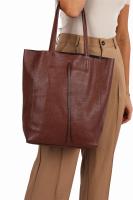 TOREBKA SKÓRZANA DR-010-4 brązowy  - Sklep DAVID RYAN