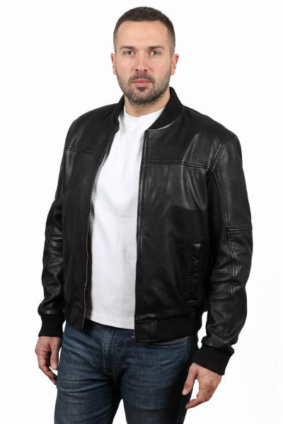 Męska kurtka skórzana Bomberka JACK
