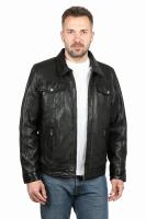 Kurtka skórzana męska z kołnierzem ROCCO - sklep z kurtkami skórzanymi DAVID RYAN