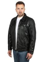Kurtka skórzana męska z kołnierzem ROCCO - sklep z kurtkami skórzanymi DAVID RYAN
