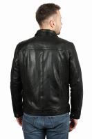 Kurtka skórzana męska z kołnierzem ROCCO - sklep z kurtkami skórzanymi DAVID RYAN