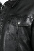Kurtka skórzana męska z kołnierzem ROCCO - sklep z kurtkami skórzanymi DAVID RYAN