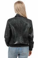 Damska kurtka skórzana bomberka  INEZ - Sklep DAVID RYAN