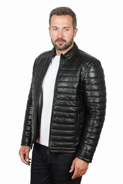 Męska kurtka skórzana SNOW