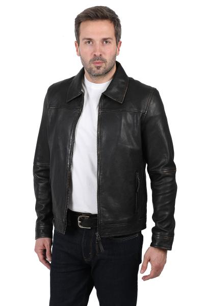 Męska kurtka skórzana  OSCAR