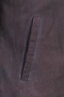 Damska kurtka skórzana,  FRIDA  nubuk brown - Sklep DAVID RYAN