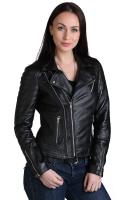Damska kurtka skórzana Ramoneska VICKY - Sklep DAVID RYAN